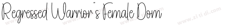 Regressed Warrior’s Female Dominance Chapter 58字体转换